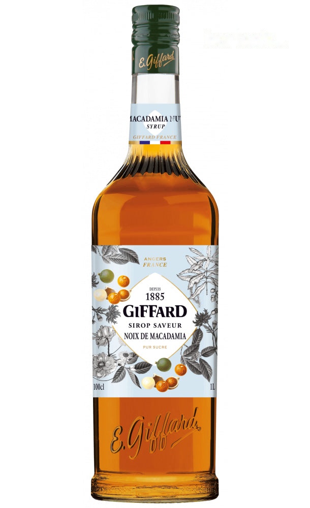 Macadamia Syrup (1L | Mix & Match Flavours - groups of 6)