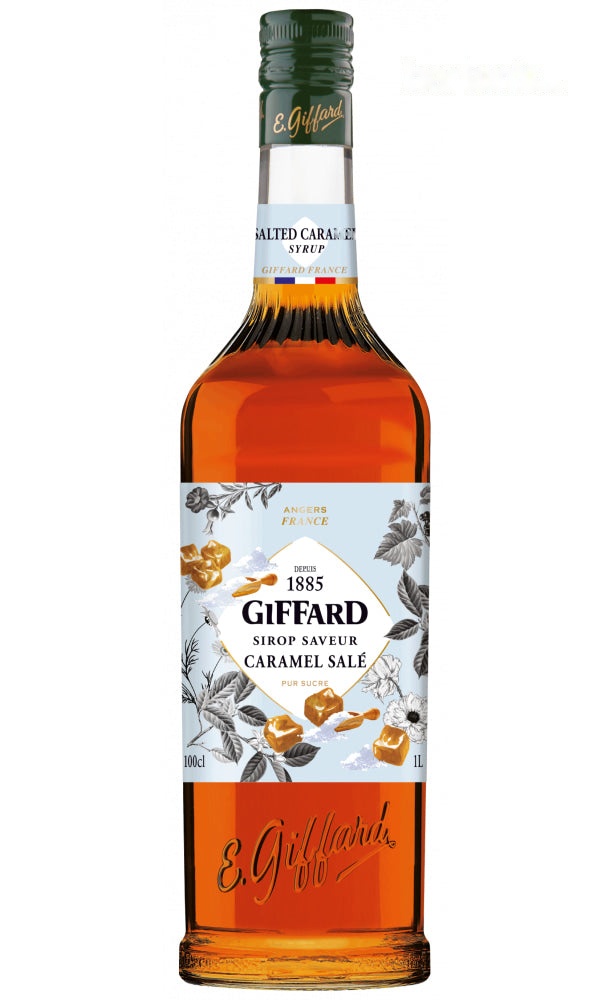 Salted Caramel Syrup (1L | Mix & Match Flavours - groups of 6)