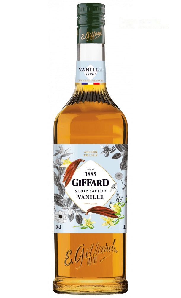 Vanilla Syrup (1L | Mix & Match Flavours - groups of 6)